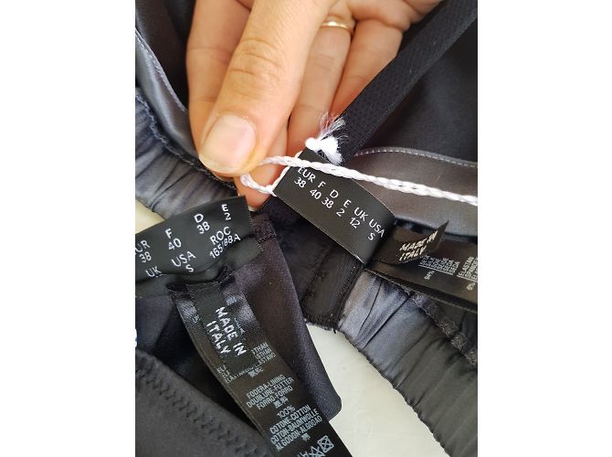 La Perla Reggicalze e Slip in Seta Neri Nero - vista 6
