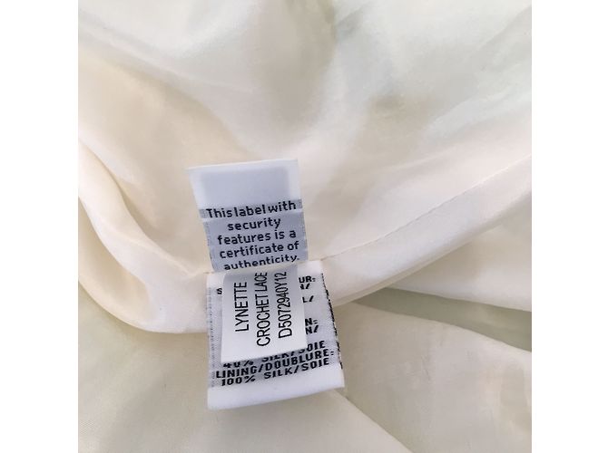 Vestido Diane Von Furstenberg de algodón bordado verde - vista 6