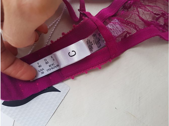 Sujetador de encaje La Perla Fucsia Púrpura - vista 2