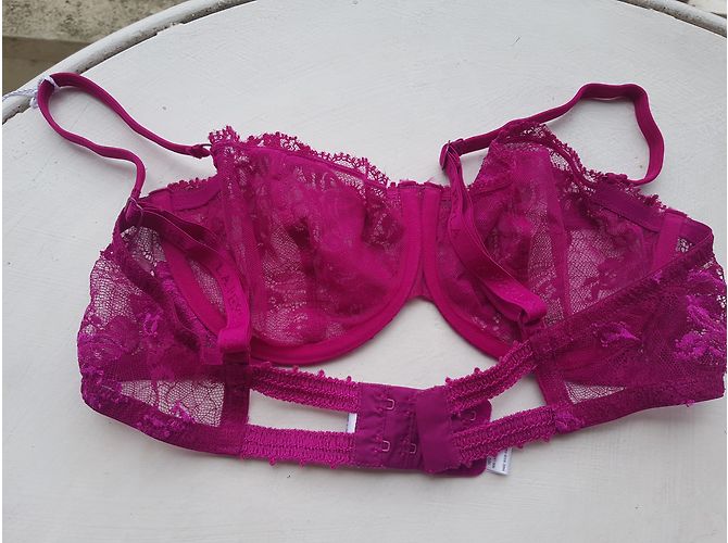 Sujetador de encaje La Perla Fucsia Púrpura - vista 3