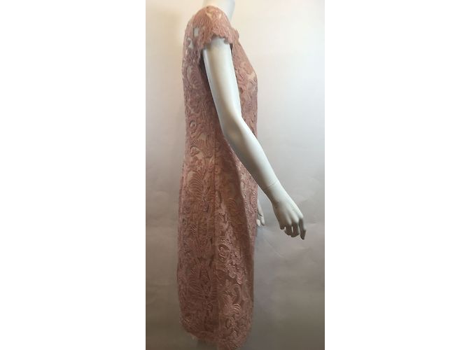 Tadashi Shoji Besticktes Kleid Hellrosa Pink - Ansicht 3