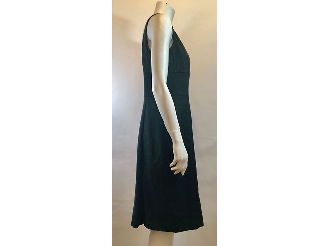 Diane Von Furstenberg Kleid aus Wolle Grün - Ansicht 2