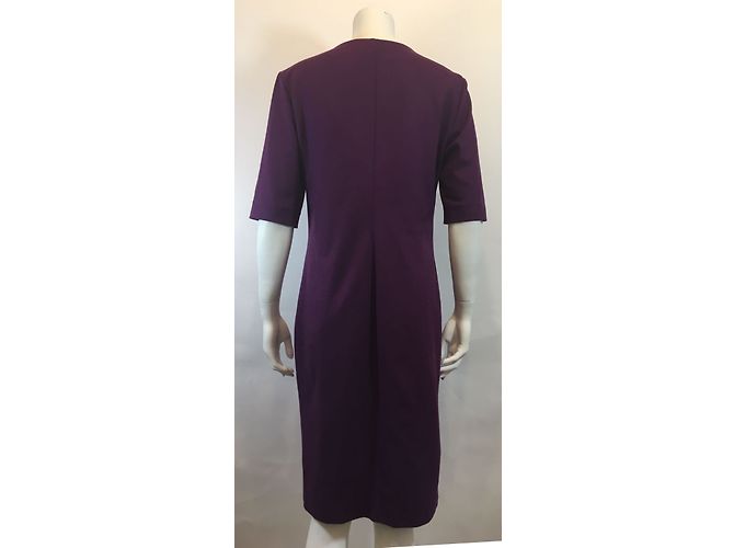 Vestido Diane Von Furstenberg de lana morado Púrpura - vista 2
