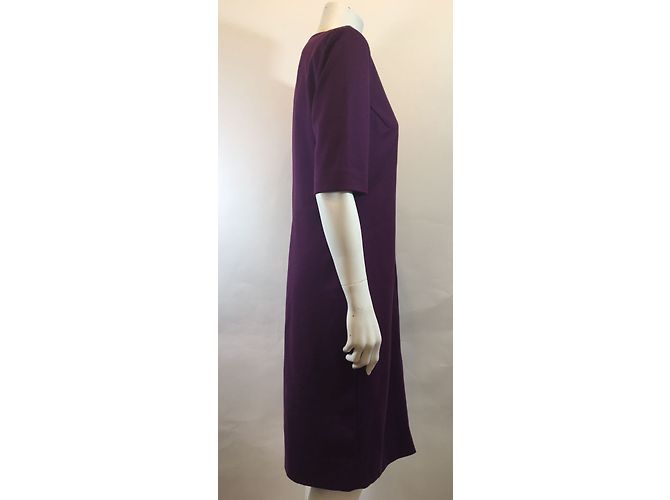 Vestido Diane Von Furstenberg de lana morado Púrpura - vista 3