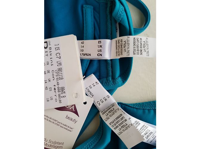 La Perla Bikini Blau Polyamid Größe 46 - Ansicht 4
