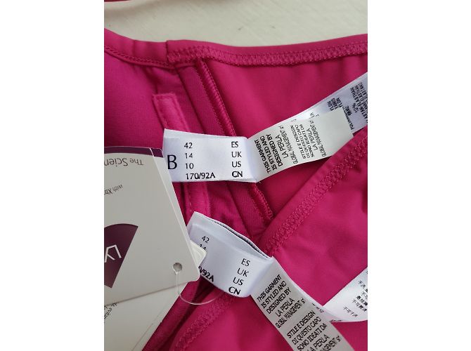 La Perla Bikini Fuchsia Rosa Polyamid Größe 46 Pink - Ansicht 4