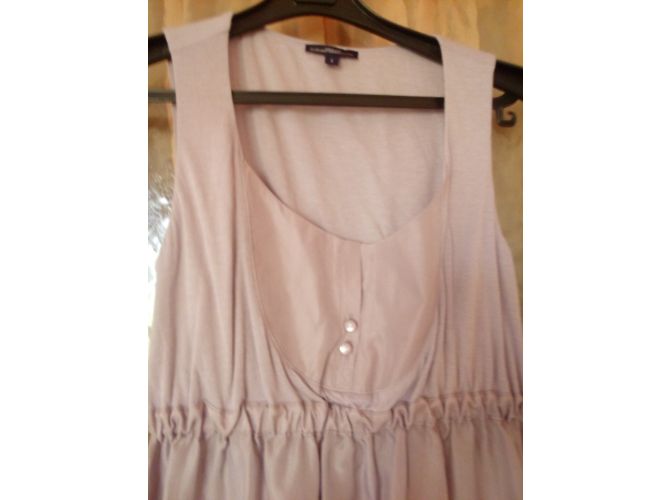 Gianfranco Ferré Seidenkleid Fleischfarben - Ansicht 3