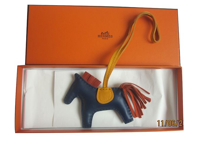 Hermès Rodeio Grigri Azul - vista 2