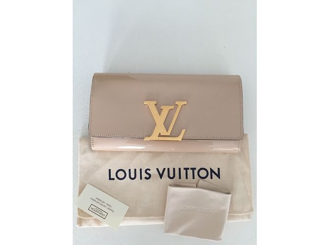 Louis Vuitton Louise Brieftasche Beige - Ansicht 9