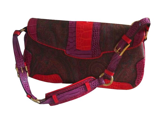 Etro Exotic Leather Handbag Multicolore Multiple colors - view 2