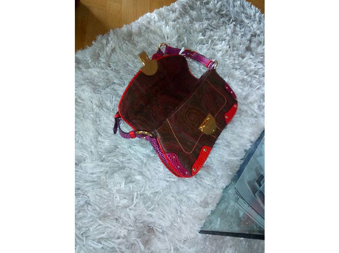 Etro Exotic Leather Handbag Multicolore Multiple colors - view 3