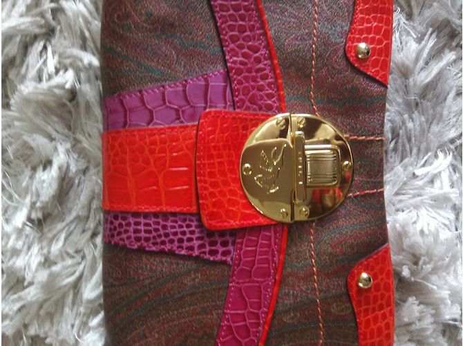 Etro Exotic Leather Handbag Multicolore Multiple colors - view 4