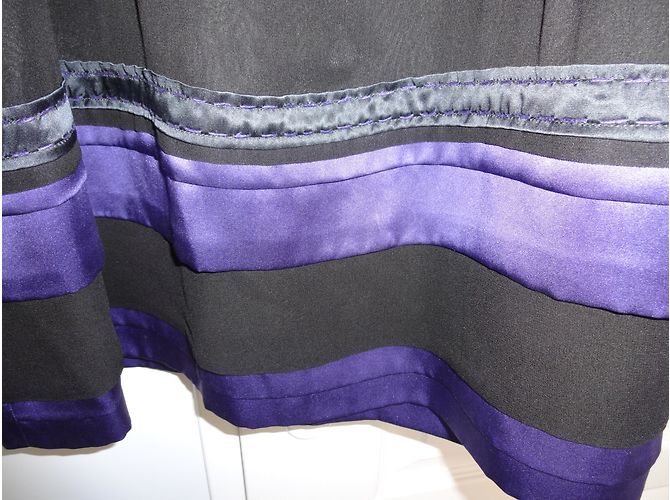 Moschino Kleid aus schwarzer Seide - Ansicht 3