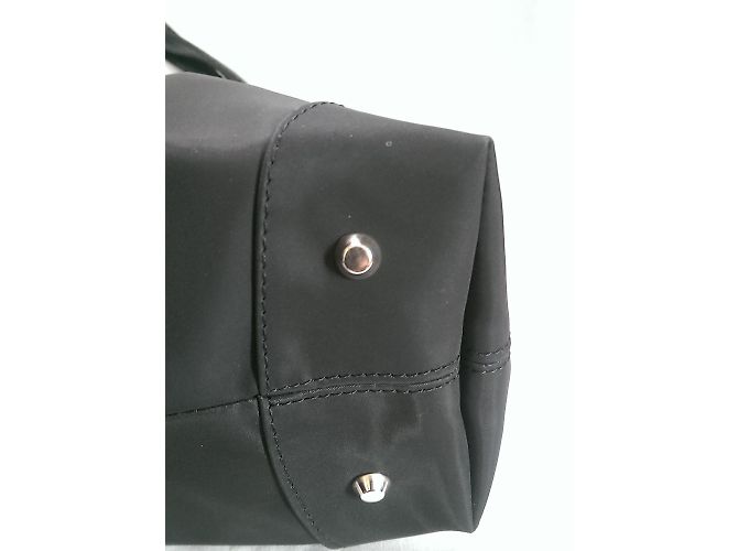 Borsa a mano Aridza Bross in tela nera Nero - vista 6