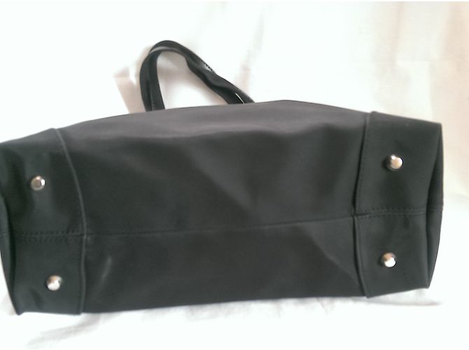 Borsa a mano Aridza Bross in tela nera Nero - vista 7