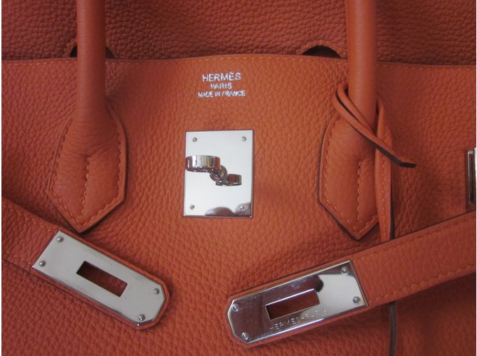 Hermès Birkin 35 Orange - Ansicht 10