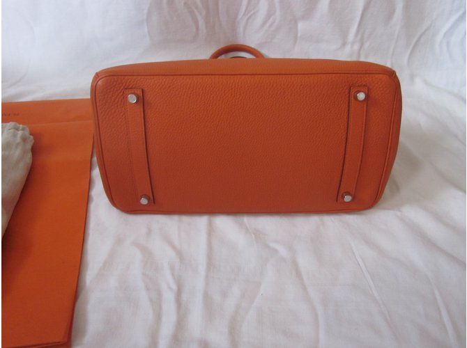 Hermès Birkin 35 Orange - Ansicht 3
