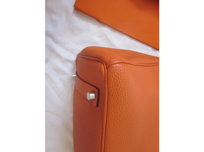 Hermès Birkin 35 Orange - Ansicht 4