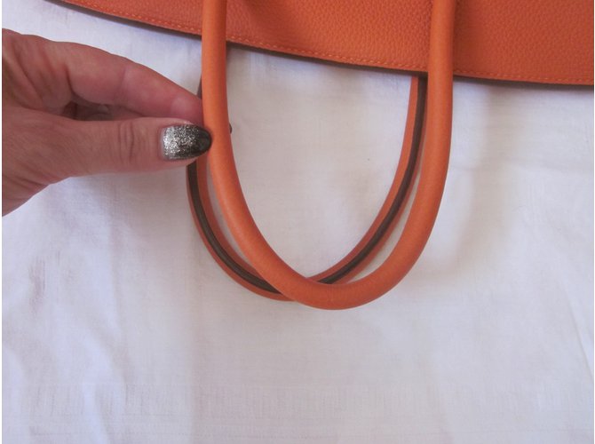 Hermès Birkin 35 Orange - Ansicht 8