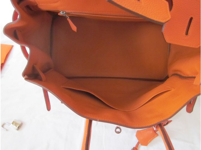 Hermès Birkin 35 Orange - Ansicht 9