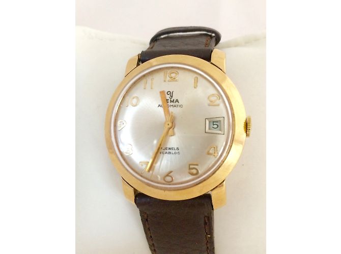 Yema Vintage watch Golden - view 3