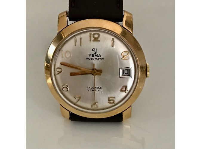 Yema Vintage watch Golden - view 5