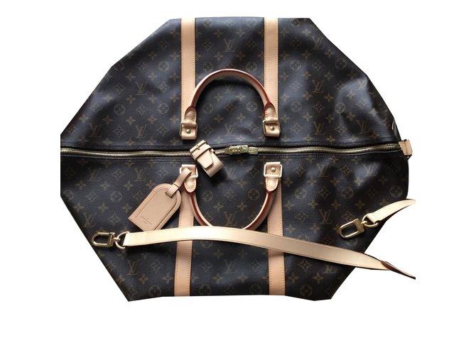 Louis Vuitton keepall 60 Beige - vista 2