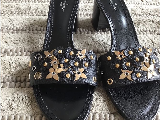Louis Vuitton Fioritura tropicale Nero Argento D'oro - vista 4