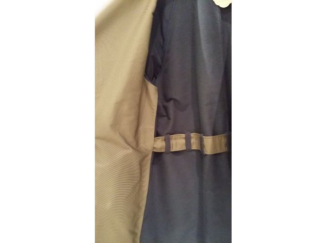 Armani Trench Taupe de Poliamida Gris pardo - vista 5