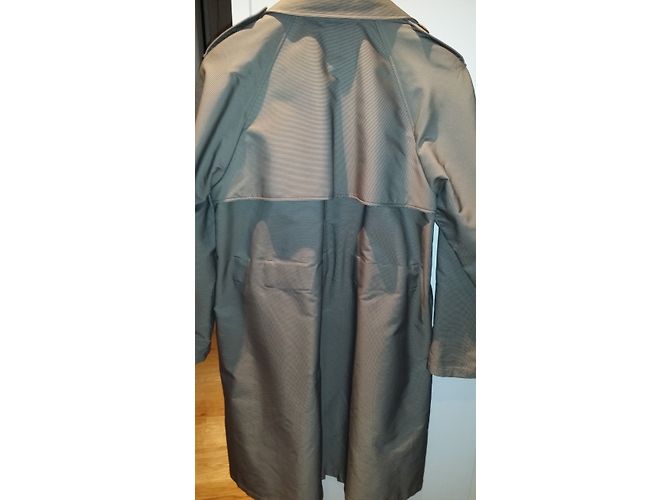 Armani Trench Taupe de Poliamida Gris pardo - vista 6