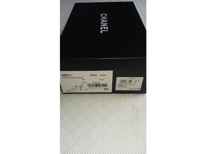 Chanel Tacones Beige - vista 7