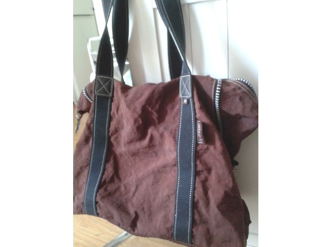 Autre Marque Borsa Tote Kipling Marrone Scuro Poliammide - vista 5