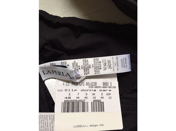 Bikini La Perla Negro de Poliamida Talla 48 - vista 4