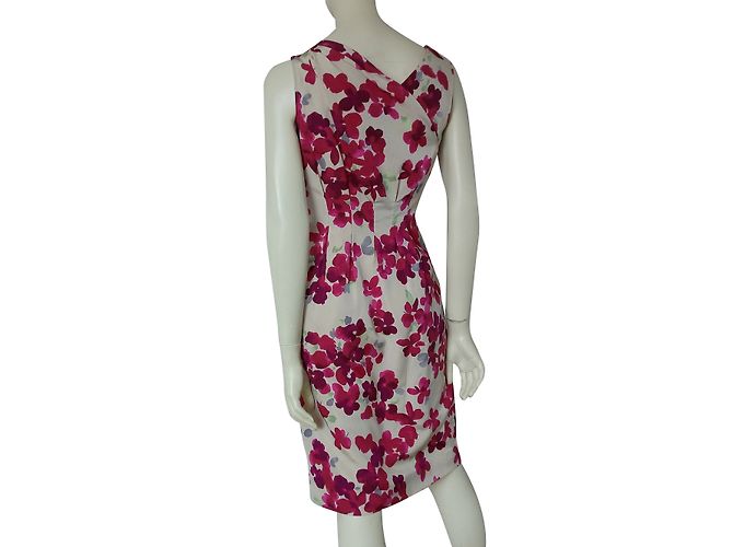 Vestido de cóctel Moschino Cheap And Chic de seda floral - vista 2
