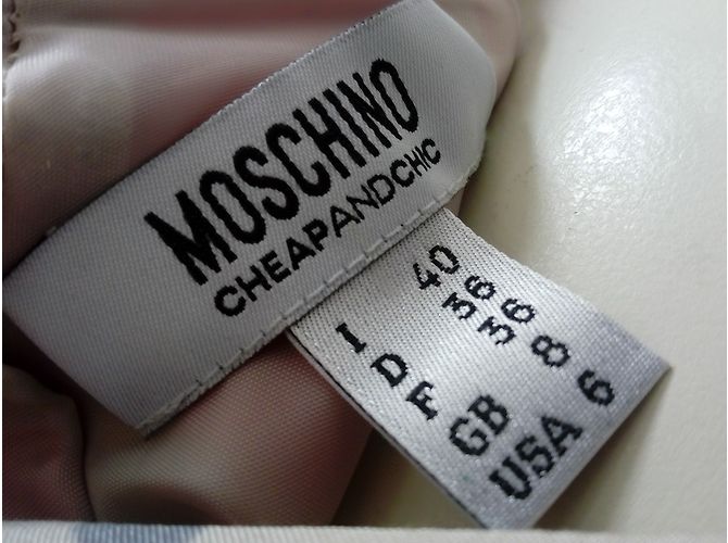 Vestido de cóctel Moschino Cheap And Chic de seda floral - vista 5