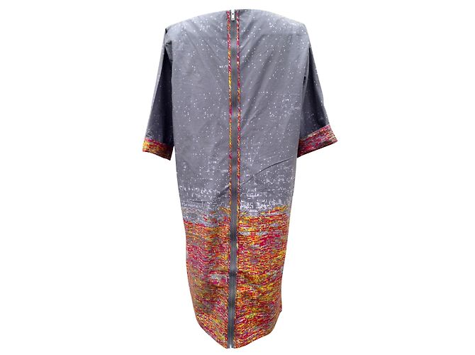 Vestido Cos de algodón gris talla 42 - vista 2