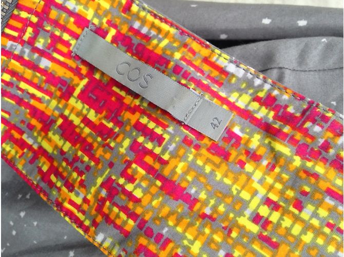 Vestido Cos de algodón gris talla 42 - vista 3