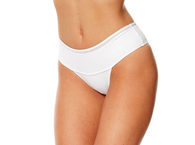 La Perla High Waist Bikini Oberteil Weiß - Ansicht 7