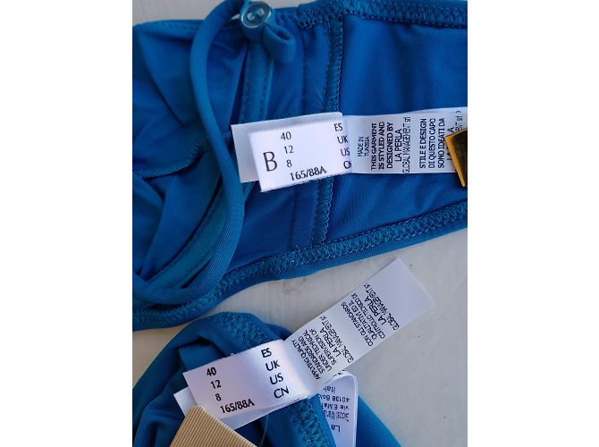 La Perla Badeanzug Türkis Größe 44 Blau - Ansicht 2