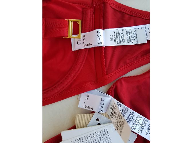 La Perla Badeanzug Rot Polyamid Größe 44 - Ansicht 3