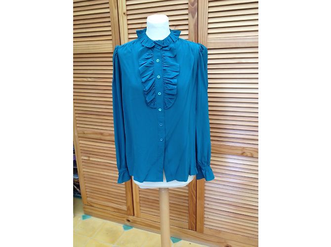 Yves Saint Laurent Blusa de seda - vista 2