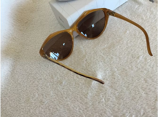 Occhiali da sole Christian Dior Oversize Taupe Marrone chiaro - vista 6