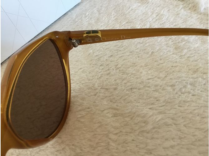 Occhiali da sole Christian Dior Oversize Taupe Marrone chiaro - vista 7