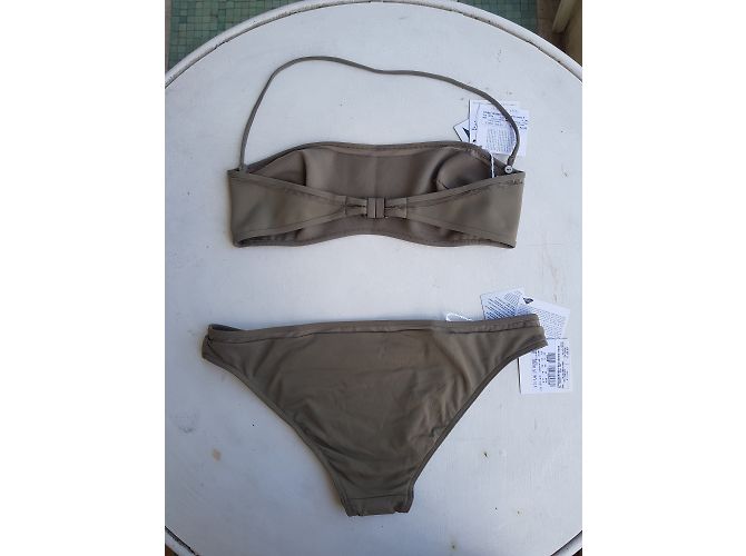 La Perla Zweiteiliger Badeanzug Beige Polyamid Größe 46 - Ansicht 3