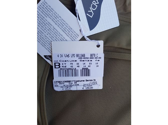 La Perla Badeanzug Beige Polyamid Größe 46 - Ansicht 3