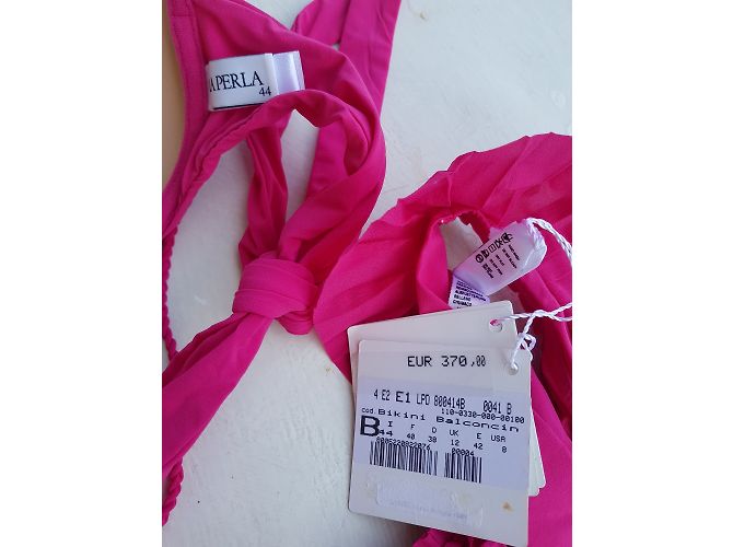 La Perla Badeanzug Rot Polyester Größe 44 - Ansicht 3