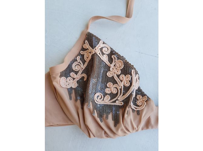 Traje de baño La Perla beige con lentejuelas Talla 44 - vista 2