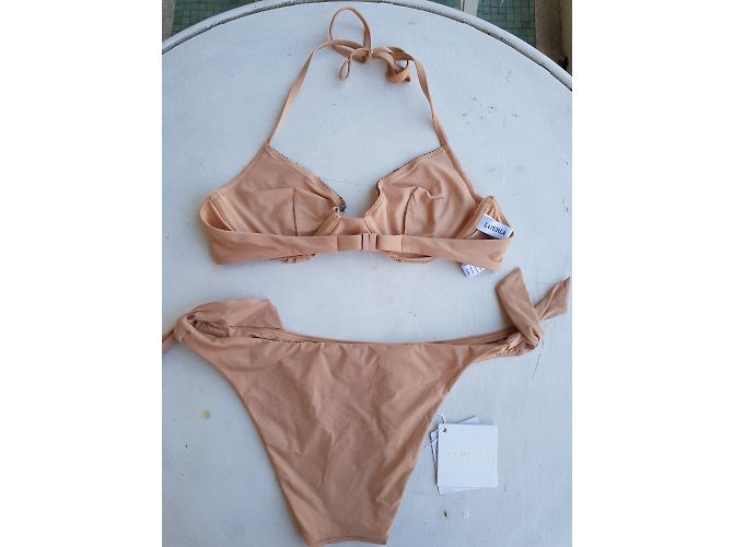 Traje de baño La Perla beige con lentejuelas Talla 44 - vista 3