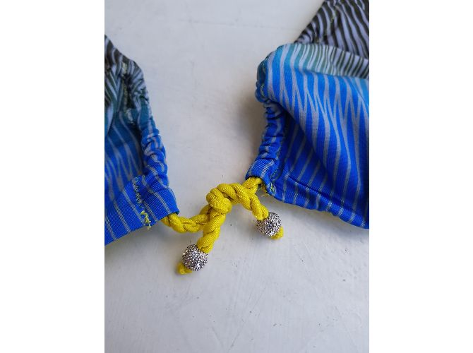 La Perla Badeanzug Blau Gelb Polyamid Größe 44 - Ansicht 2