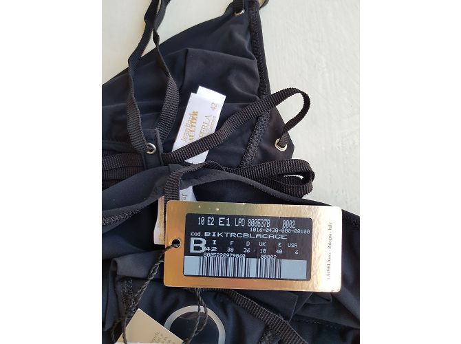 La Perla Badeanzug Jean Paul Gaultier Schwarz Größe 42 - Ansicht 4